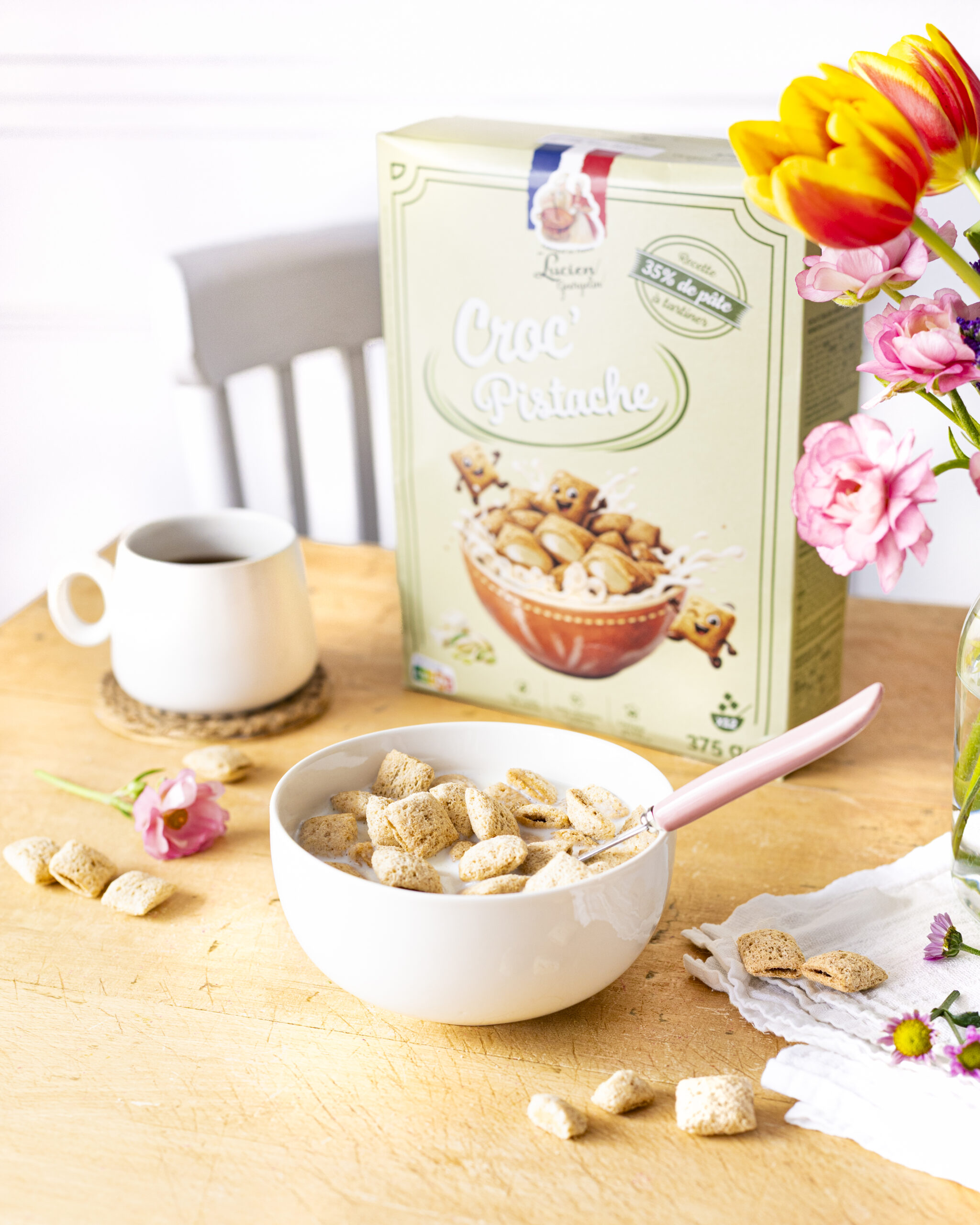 petit-déjeuneriez, céréales, campagne publicitaire, photographie de produit